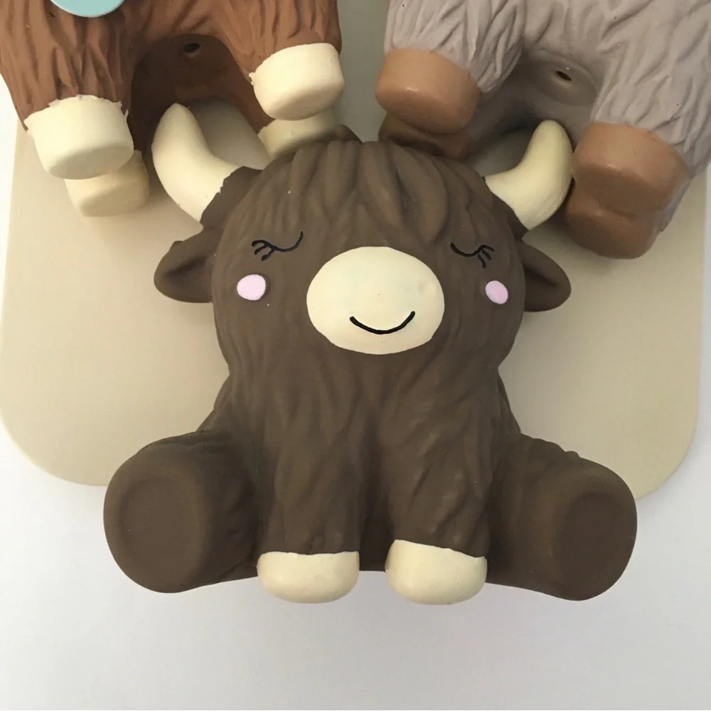 Fringe Dog Toys “Feeling a Little Moody” Latex Cow Squeakers